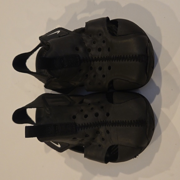 Nike Black Sunray Sandals Size 7C Toddler - Picture 5 of 6